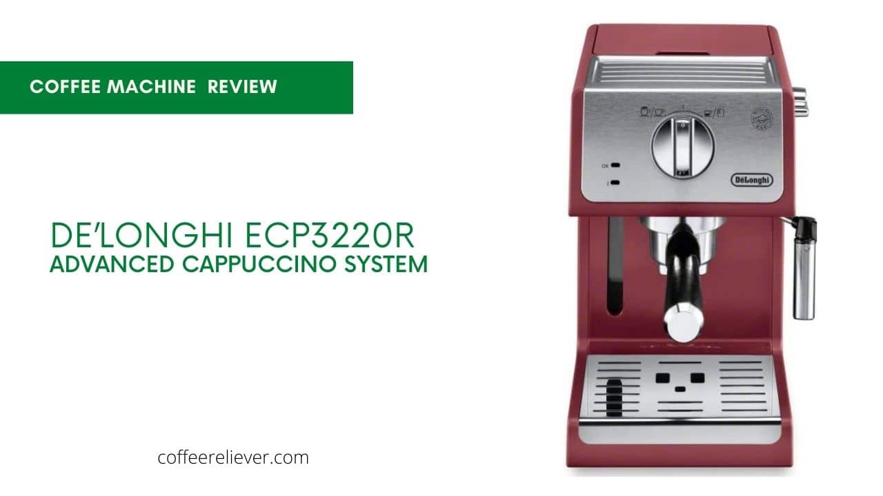 De'Longhi ECP3220R 15 Bar Espresso Machine with Advanced 