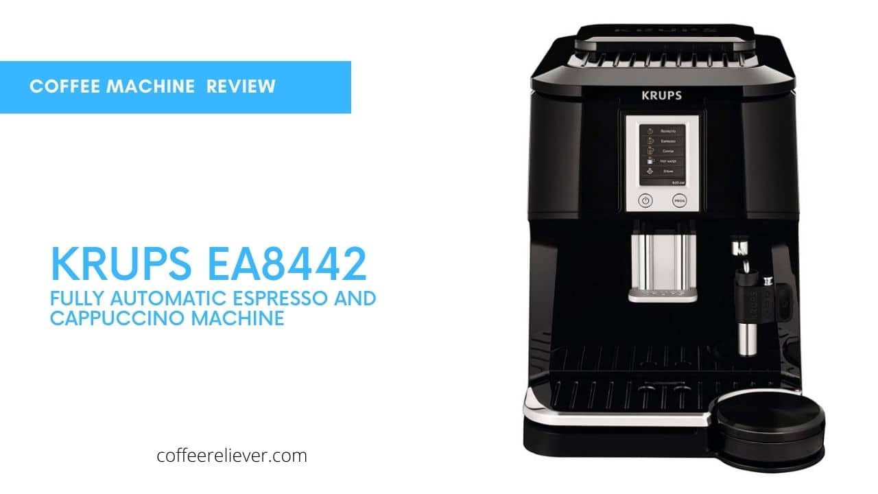 This is Picture KRUPS EA8442 Falcon Fully Automatic Espresso and Cappuccino Machine