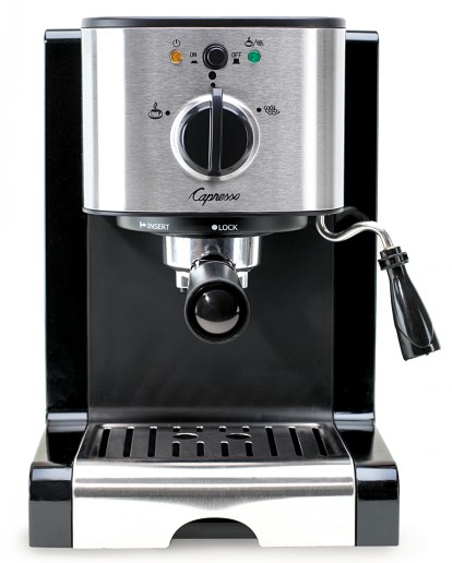 SOWTECH Espresso Machine coffee maker Cappuccino Latte Machine White 3.5  Bar 1-4 Cup 